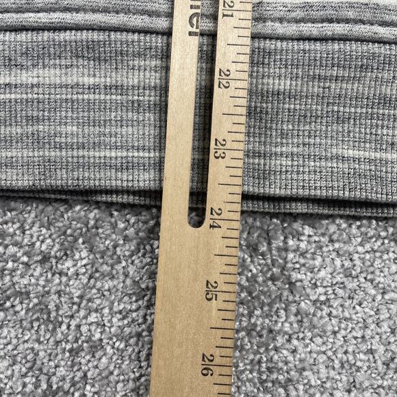 Carhartt Hoodie Womens Small Sweatshirt 1/4 Zip Relaxed Fit Stripe Gray Cozy - Picture 11 of 13